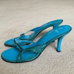 Impo Genuine Snakeskin Heel